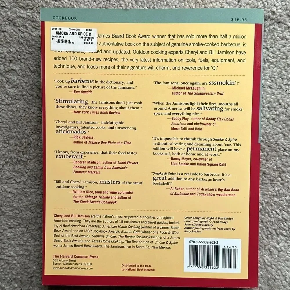 “Smoke & Spice” by Cheryl and Bill Jamison